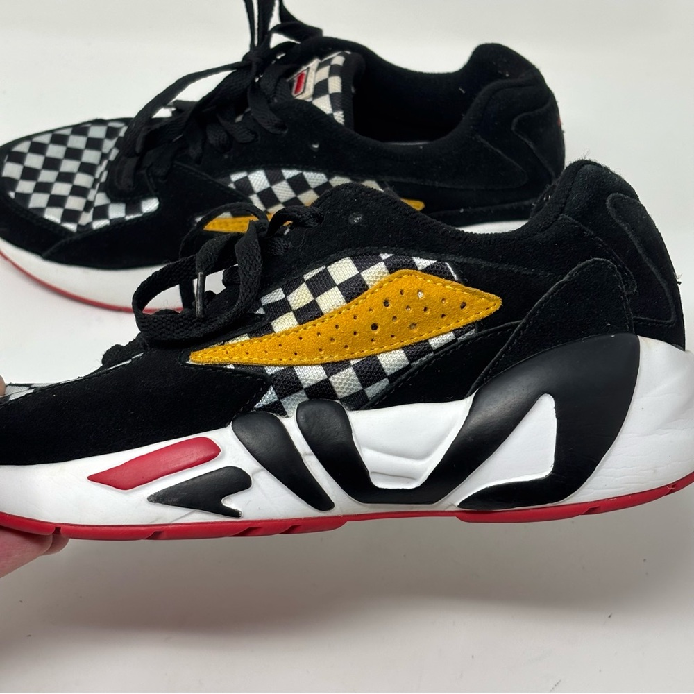 FILA Women’s Mindblower Checker Sneakers Size 7 - Picture 4 of 15